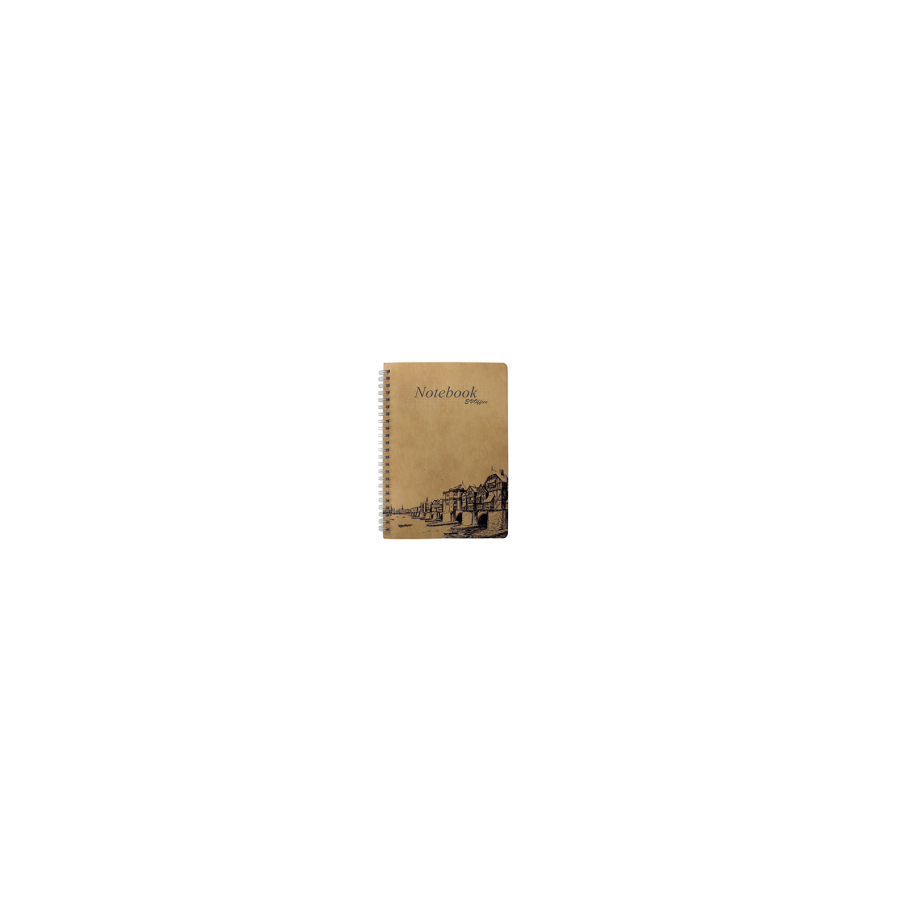 Caiet A5 cu spira metalica,  80 file - dictando EVOffice - 1
