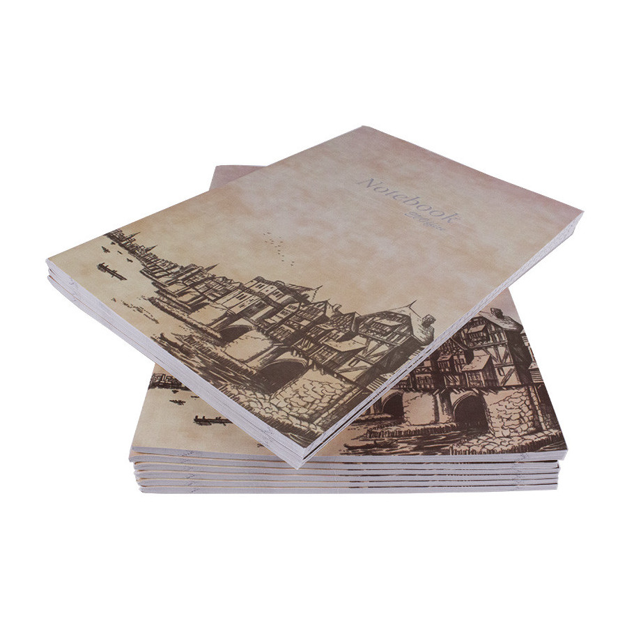 Caiet A4 56 file coperta policromie - dictando EVOffice - 1