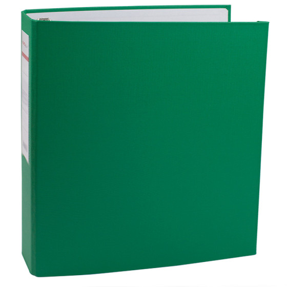 Caiet mecanic carton plastifiat A4, 4 ineleÃ‚Â EVOffice - verde - 1