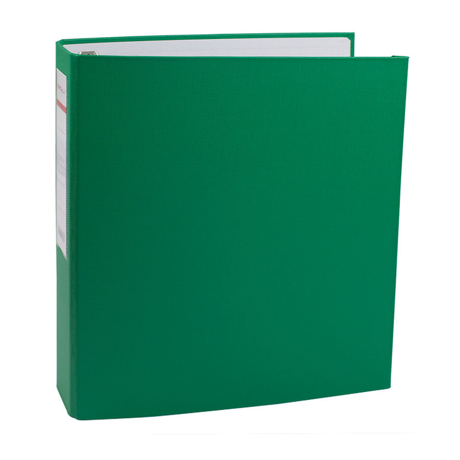 Caiet mecanic carton plastifiat A4, 4 ineleÃ‚Â EVOffice - verde - 1